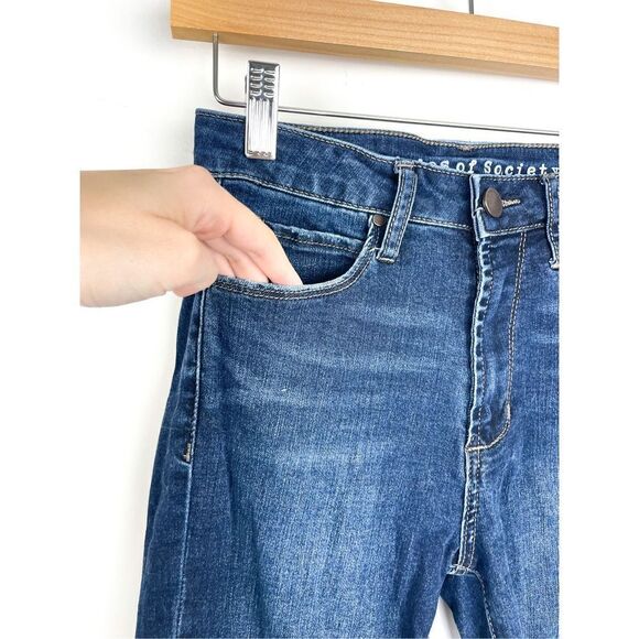 Articles of Society Heather High Waist Ankle Skinny Jeans in Concord - Picture 5 of 14
